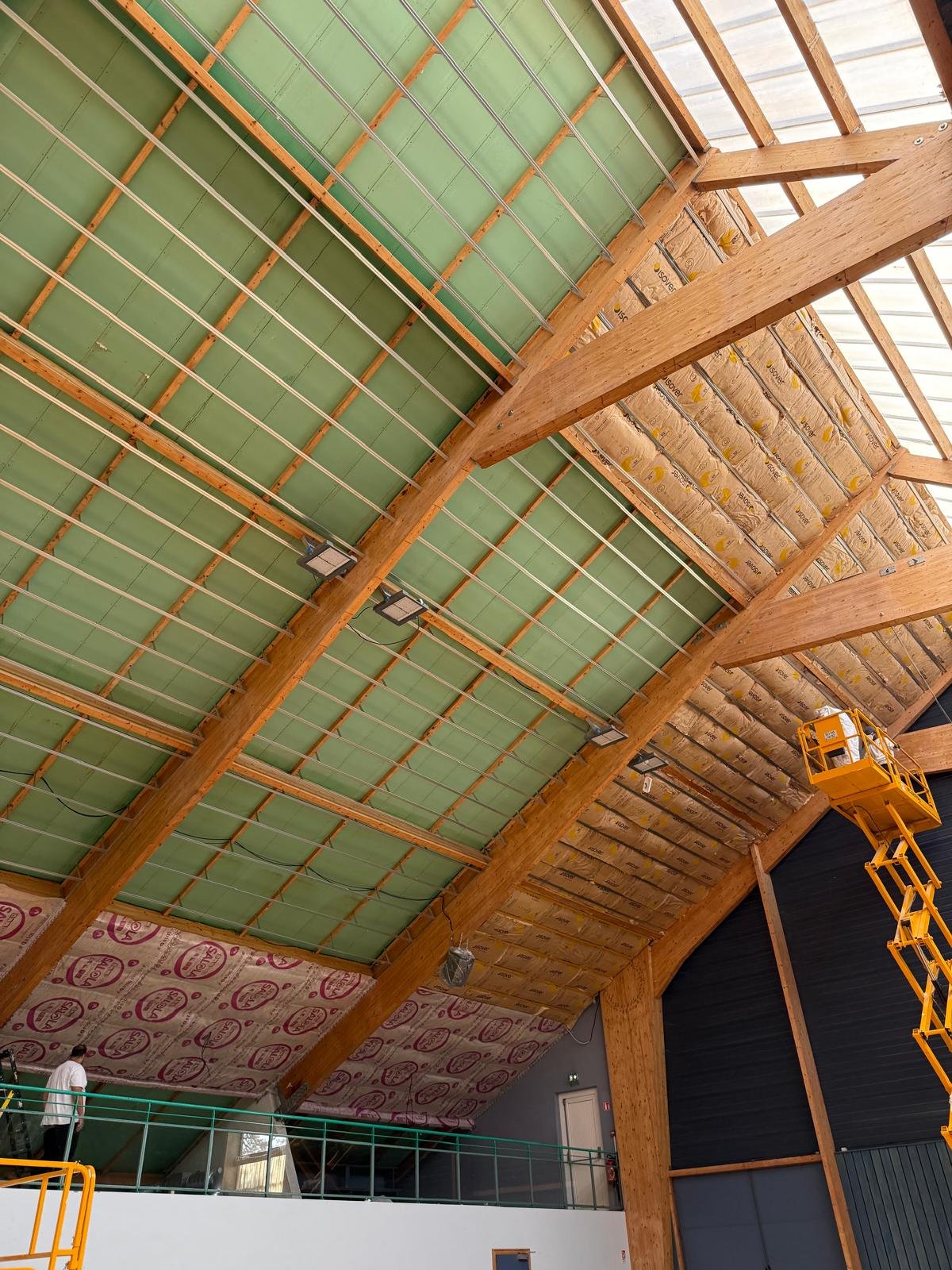 Plafond décoratif en plaques